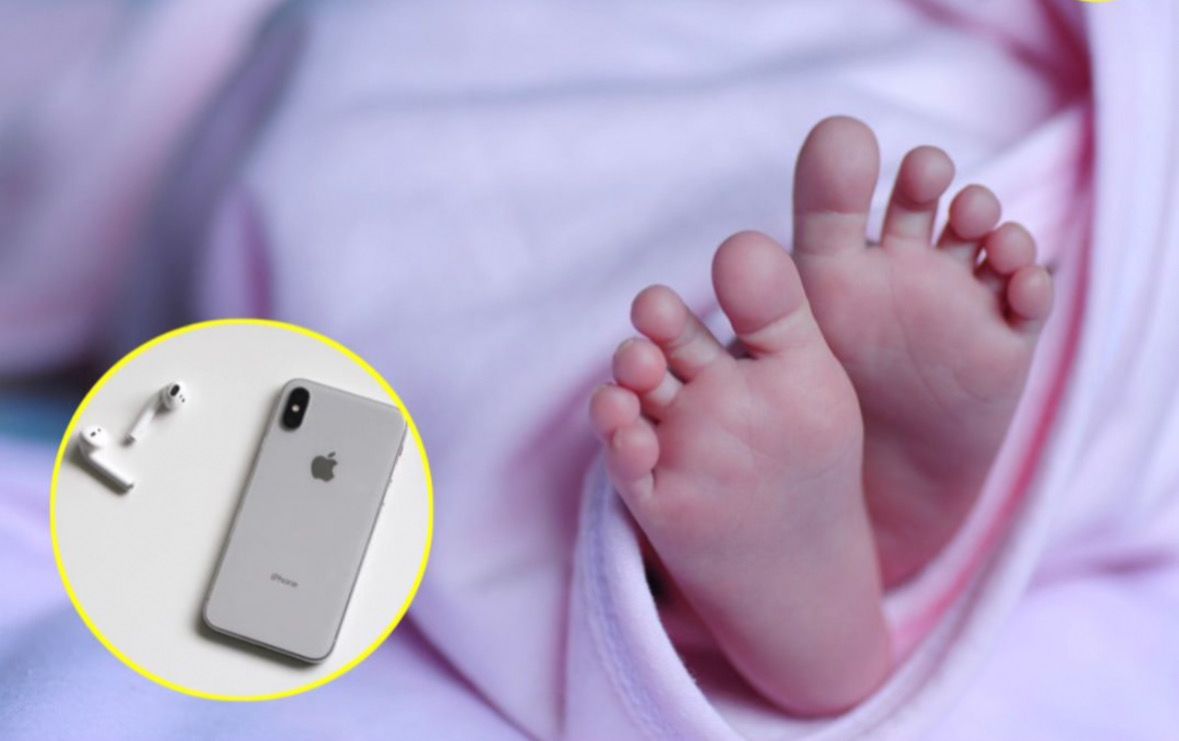 Shocking : 8 months baby sold of the IPhone