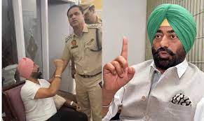 "Punjab Congress Leader Sukhpal Khaira Arrested from His Chandigarh Residence"