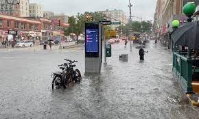 "New York Grapples with Flash Floods: Heavy Rainfall Submerges Streets and Subway, Sparks Online Reactions"