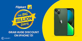 "Flipkart's Big Billion Sale Offers Exciting Discounts on iPhones"