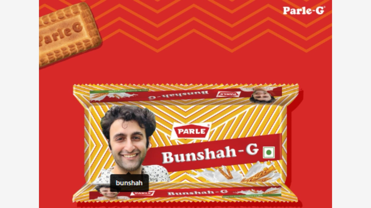 Popular Biscuit Brand Parle-G Replaces its iconic logo pic of influencer after viral reel