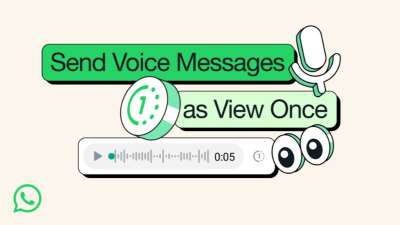 "WhatsApp Unveils 'View Once' Feature for Voice Notes, Elevating Privacy Standards"
